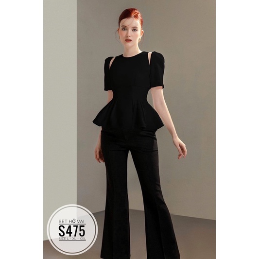 BIGSIZE NHUNG LÊ Set hở vai S475