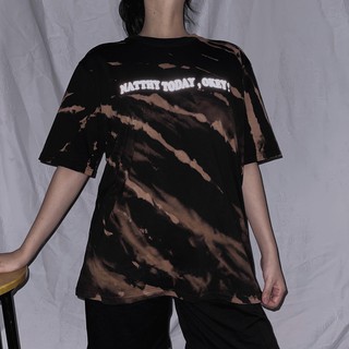 SET ÁO THUN NATTHY TIE-DYE + QUẦN NGỐ ĐEN