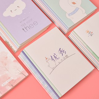 Sổ tay 16K B5 thiết kế bìa mềm họa tiết sáng tạo phù hợp cho học sinh