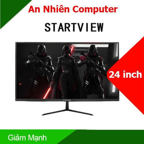 [ Hàng Hot ] Màn Hình Máy Tính Full Viền Cong LCD 24'' StartView 24FHCV75 FullHD 75Hz Gaming
