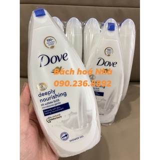 [Hàng Mỹ] Tắm dưỡng ẩm chuyên sâu Dove Deeply Nourishing 500ml