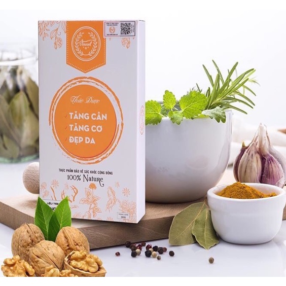 Thảo dược tăng cân Vincent 15 ngày và 30 ngày