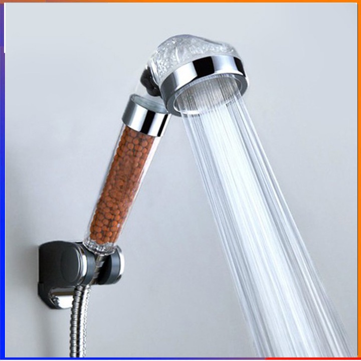 Vòi hoa sen tăng áp, vòi sen tắm cao cấp lọc nước công nghệ Nano tăng áp ( full bộ và đầu vòi sen lẻ )