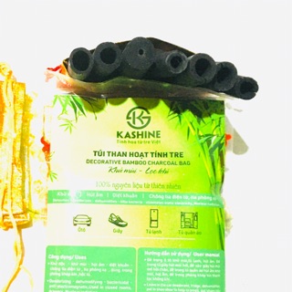 Túi than tre hoạt tính khử mùi- lọc khí 200g