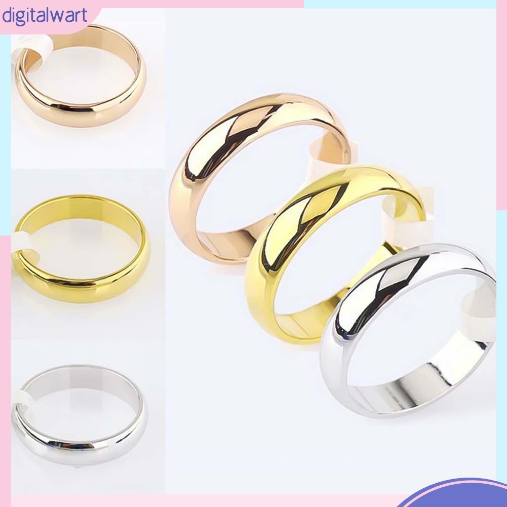 Nhẫn thép không gỉ kiểu dáng thời trang cá tính dành cho nam và nữ