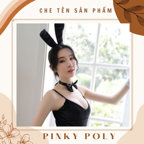 Cosplay Thỏ Ngọc Sexy Full Phụ Kiện, Set cosplay thỏ ngọc vải nhung cao cấp quyến rũ PinkyPoly CP14 | BigBuy360 - bigbuy360.vn