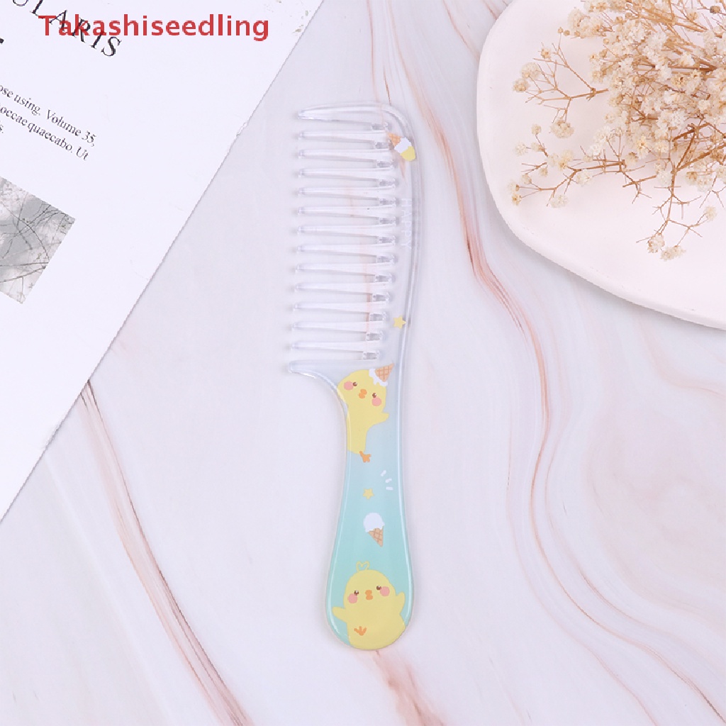 Lược Đuôi Nhọn Chống Tĩnh Điện Thiết Kế Hình Hoạt Hình Dễ Thương Dành Cho Bé Gái