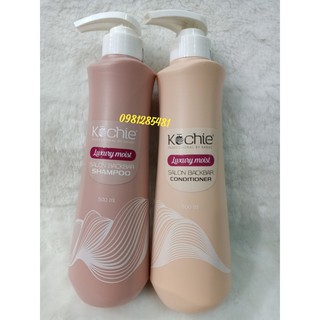 Cặp Dầu gội xả KOCHIE SALON BACKBAR 500ml x2