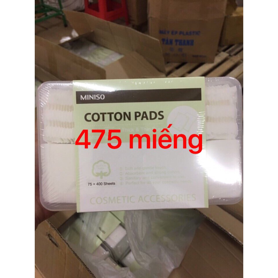 Bông tẩy trang Miniso 180 miếng