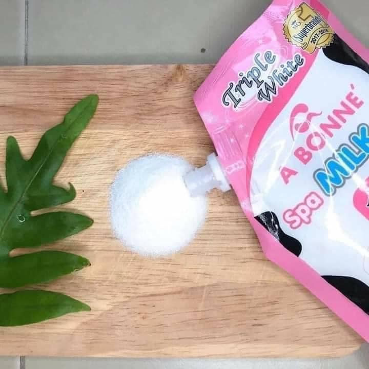 MUỐI TẮM ABONNE Sữa Bò Tẩy Tế Bào Chết Body Thái Lan (350g)