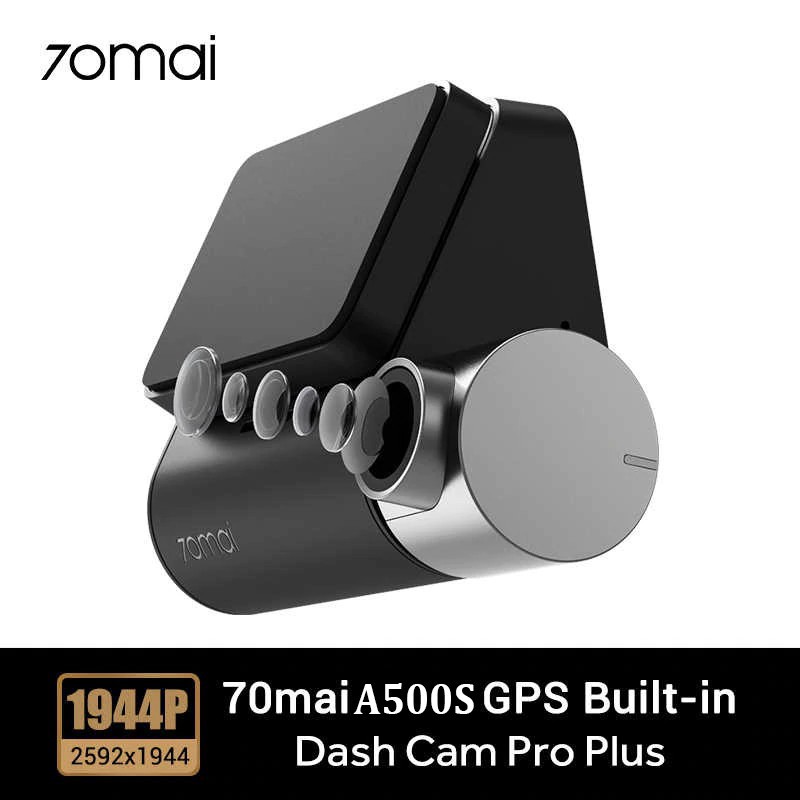 Camera hành trình ô tô Xiaomi 70mai. Bản Quốc Tế cao cấp A500S (Bộ gồm Camera trước và sau) | BigBuy360 - bigbuy360.vn