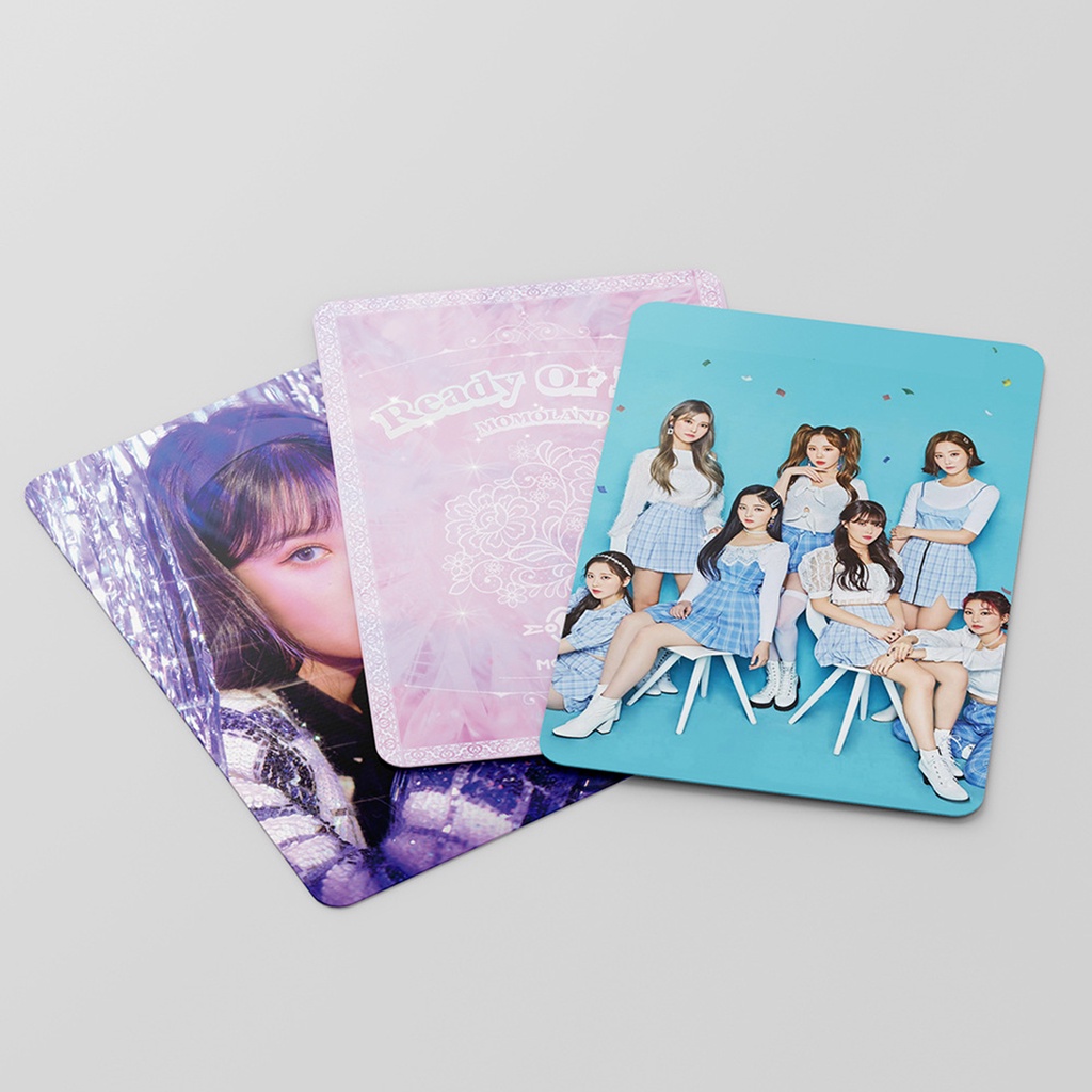 Set 54 Tấm Thẻ Lomo In Hình Nhóm Nhạc Momoland Dùng Để Trang Trí Album Ảnh