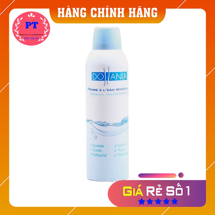 [Có Tem Nhãn] Xịt Khoáng Dưỡng Ẩm Cấp Nước Cho Da Dollania 150ml và 400ml Chính Hãng