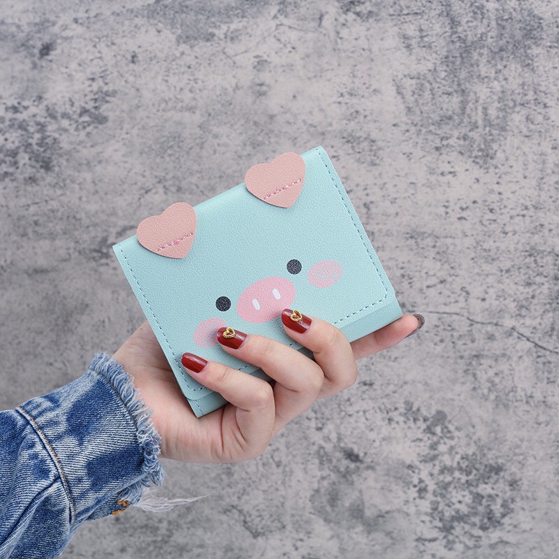 Ví nữ mini dễ thương cầm tay nhỏ gọn giá rẻ đựng tiền Qyana Store VD14