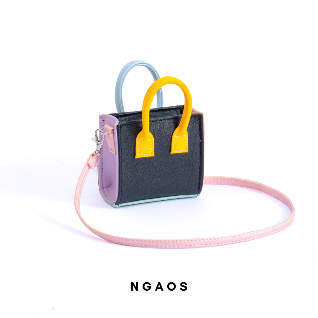 Túi mini đeo chéo Ngaos Sugar - Multicolor
