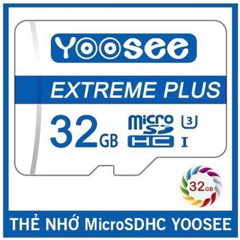 Thẻ Nhớ Micro Yoosee Extreme Plus 32GB UHS-I U3 4K R90MB/s W40MB/s (Trắng xanh) - Chuyên Camera | BigBuy360 - bigbuy360.vn