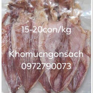 Khô mực câu Sông Đốc 16-20 con/kg dày mình ngọt ngon