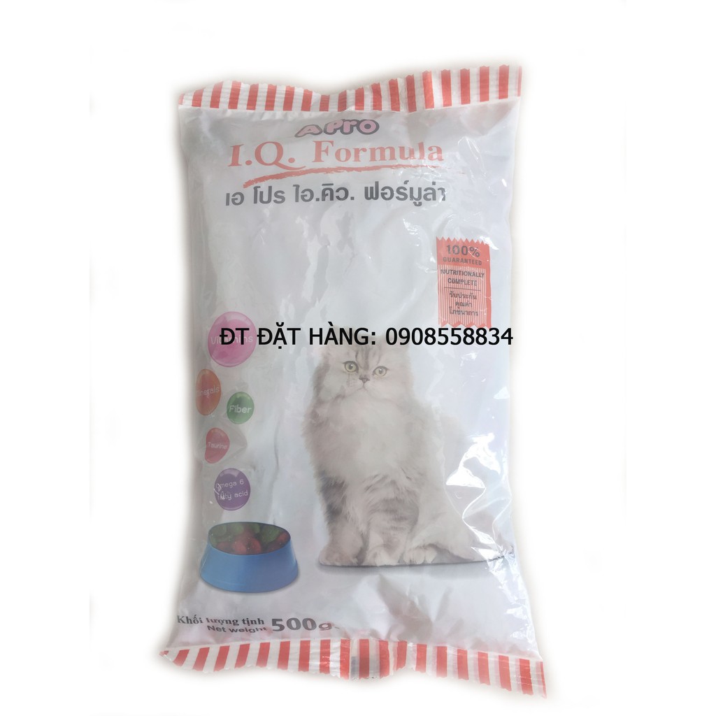 Gói 500g Apro IQ thức ăn cho mèo của Thái Lan