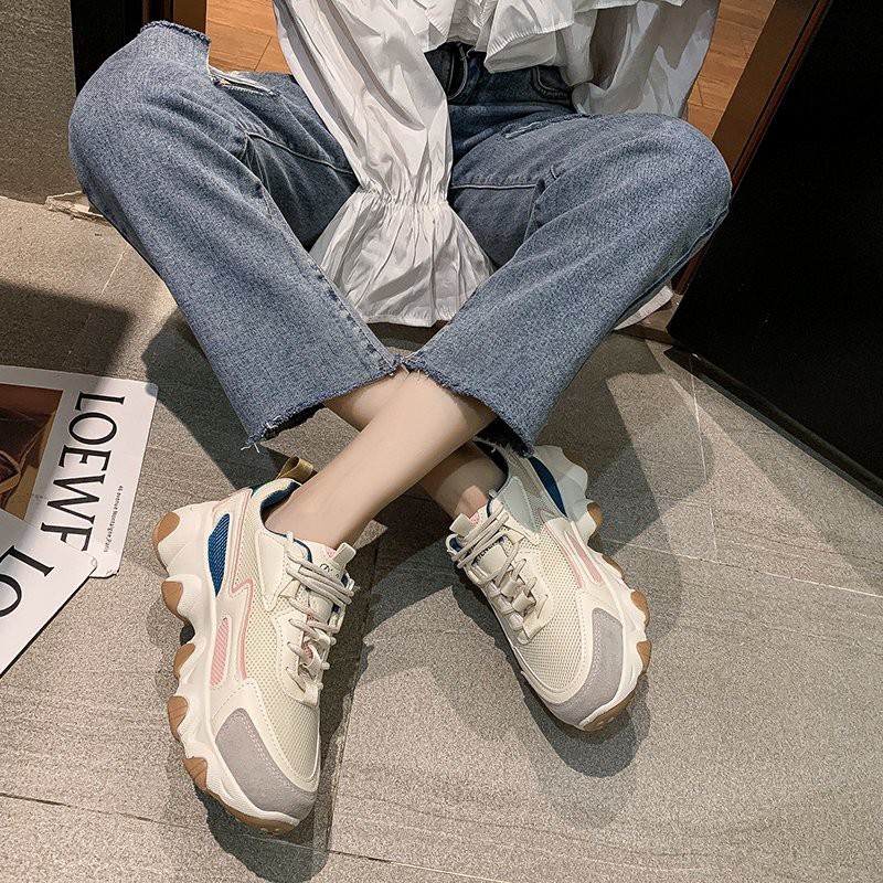 [Hàng mới về] Giày thể thao nữ Sneakers phong cách trẻ hàn quốc Ulzzang,giày siêu thoáng khí nhẹ cho (8803) | BigBuy360 - bigbuy360.vn