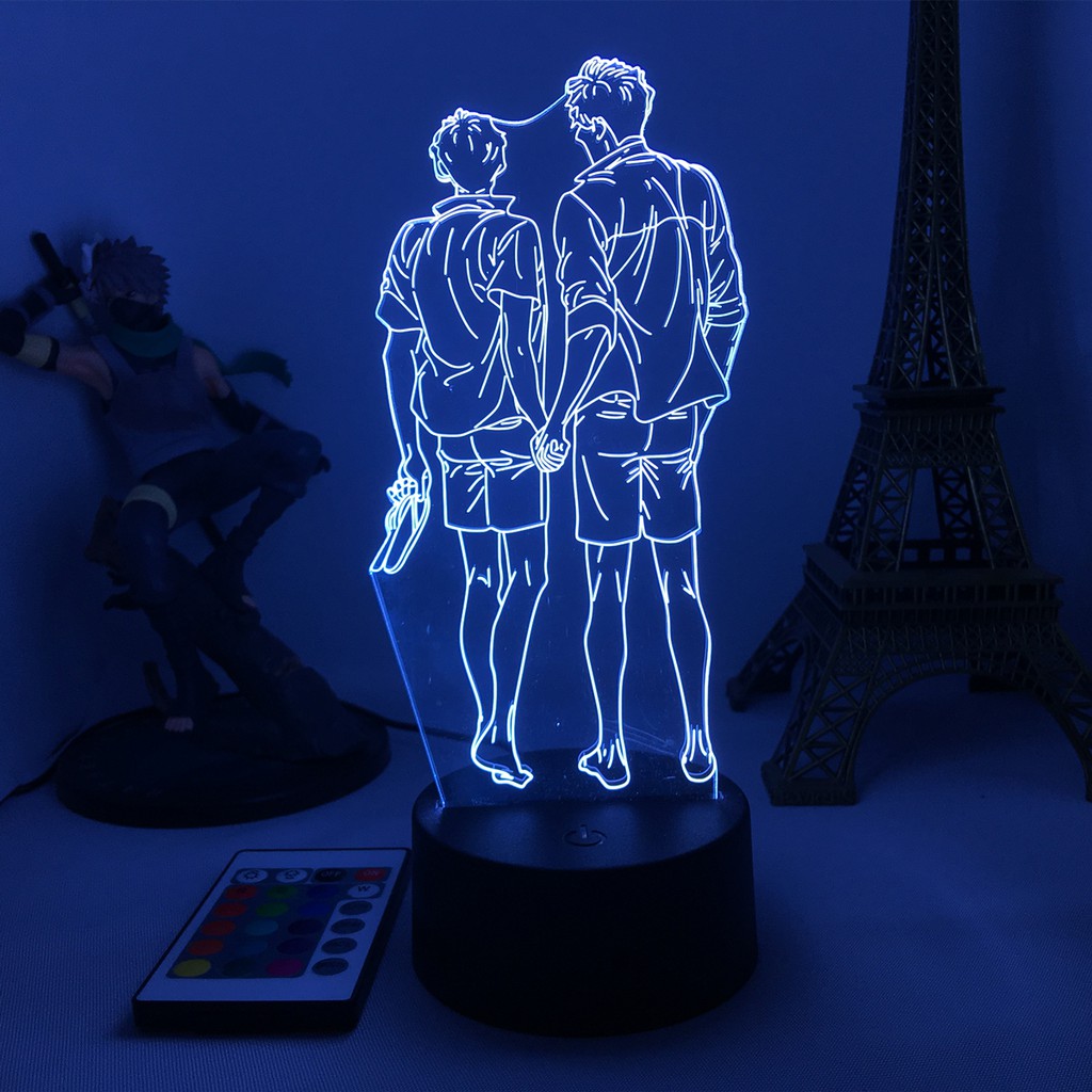 Mô hình nhân vật anime BJ Alex 3D có đèn LED dùng trang trí phòng ngủ