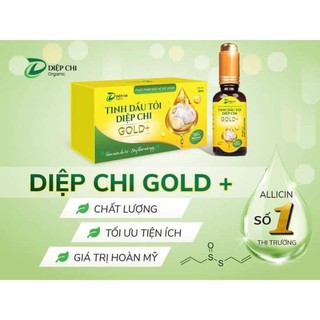 Tinh dầu tỏi diệp chi Gold mẫu mới - dtdc