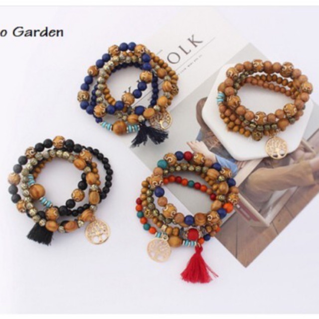 Set Vòng Tay Boho Phong Thuỷ