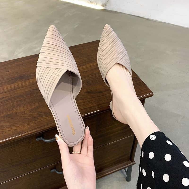 Dép  sục cao su nữ, Guốc nữ hot trend 3cm