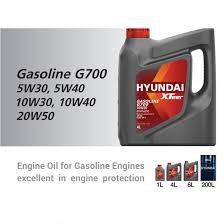 Dầu nhớt ô tô máy xăng HYUNDAI XTEER Gasoline G700 10W40_SP_4L