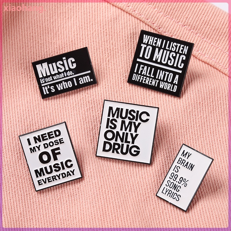 Ghim cài áo hình nốt nhạc thời trang cho nữ