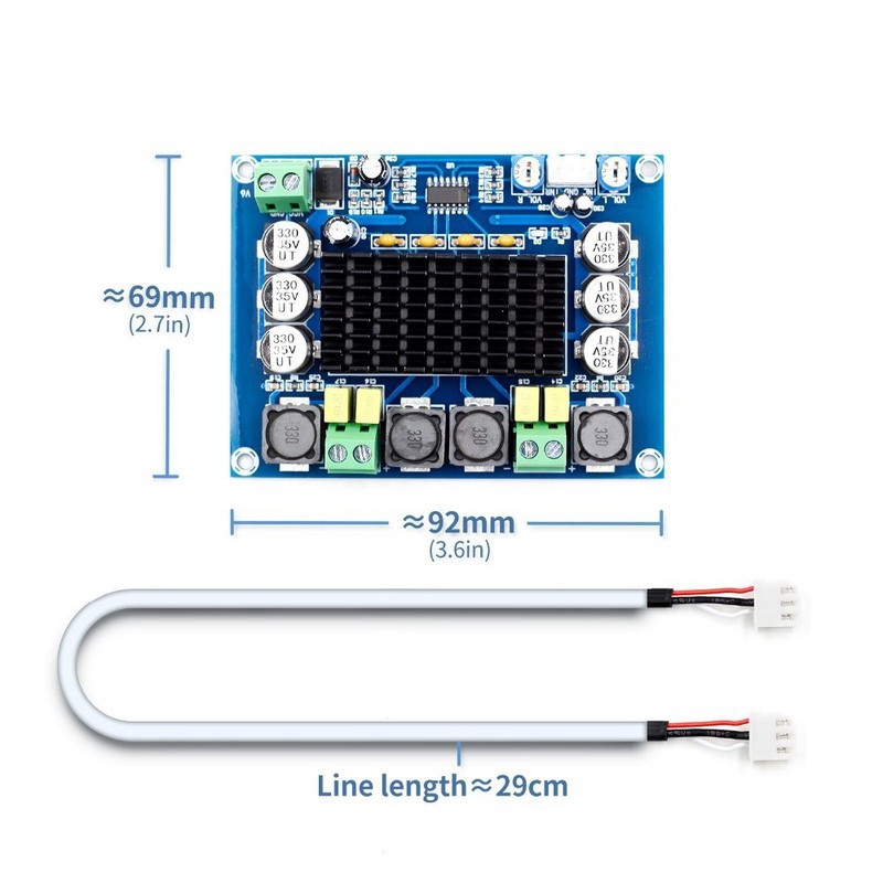 Mạch Khuếch Đại Âm Thanh TPA3116D2  2 Kênh 120W x 2  _M998