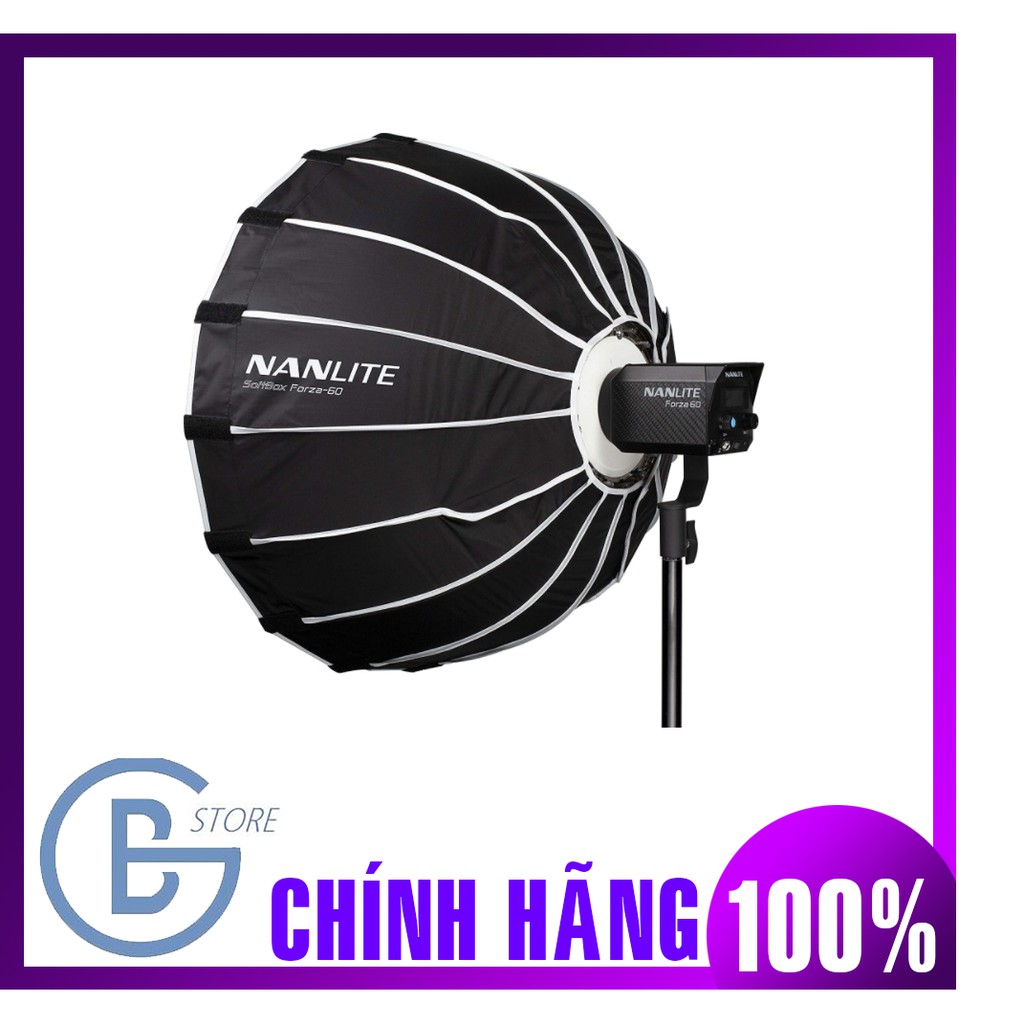 Sofbox cho đèn Led Nanlite Forza 60, Lighting Modifiers SB-FZ60