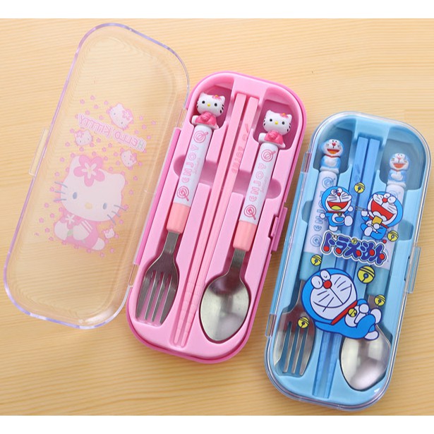 Bộ thìa đũa Hello Kitty