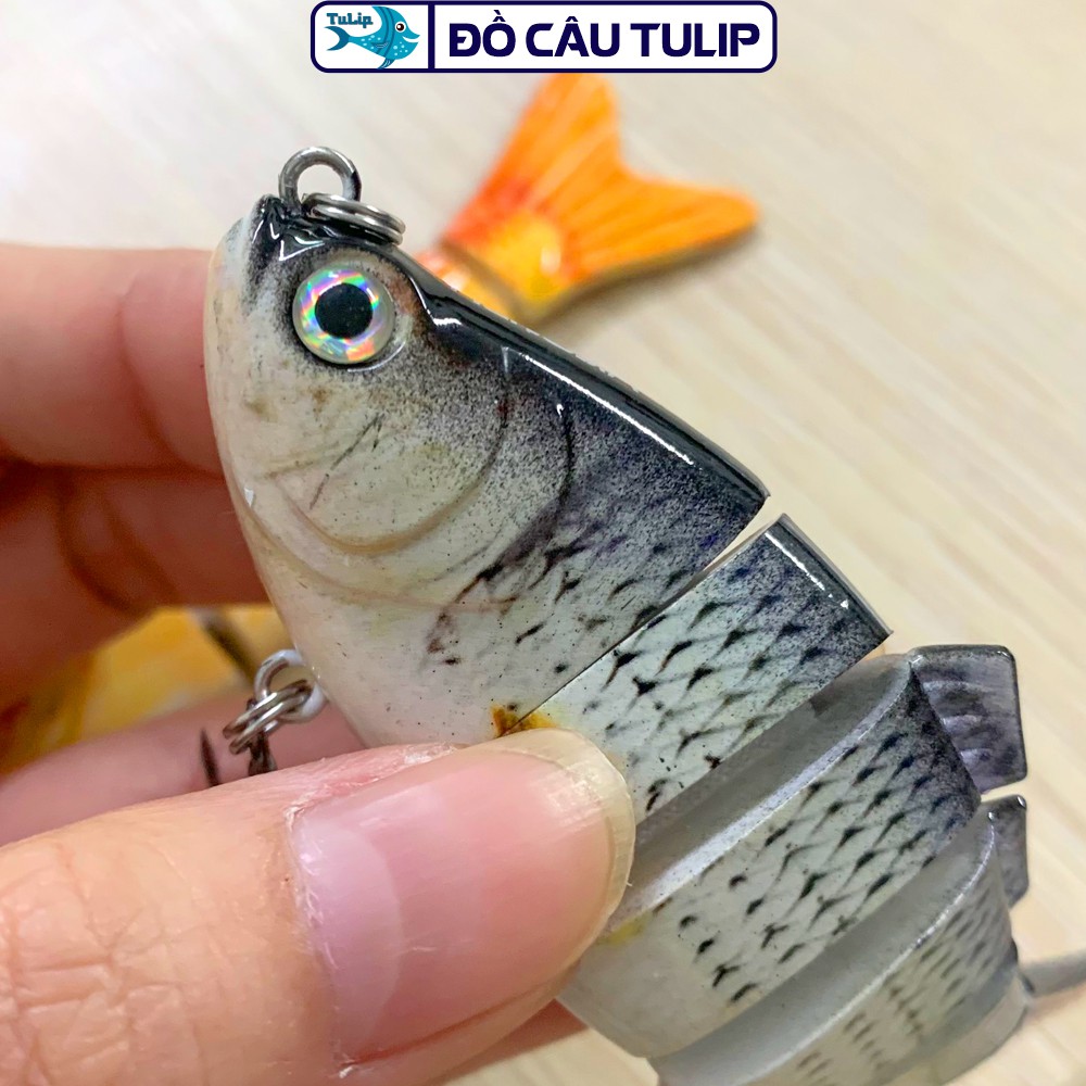 Mồi Câu Cá 6 Khúc 20 Gram - Mồi Câu Lure Cá Lóc ĐỒ CÂU TULIP