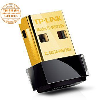 USB thu Wifi TP-Link TL-WN725N, dùng để kết nối wifi cho laptop, máy tính để bàn - BẢO HÀNH CHÍNH HÃNG | BigBuy360 - bigbuy360.vn
