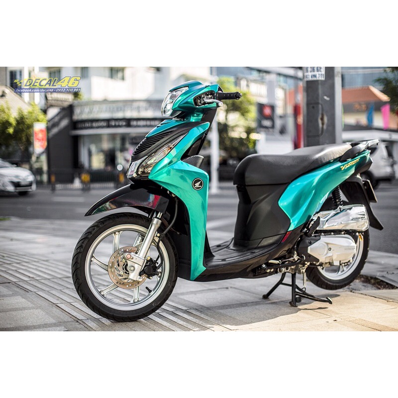 Decal Chorme Xanh Lục Bảo Siêu Bám Dính,Siêu Bóng Cao Cấp