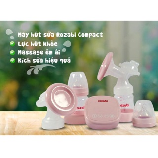 Máy Hút Sữa Điện Đôi Rozabi Compact
