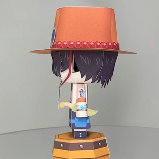 Mô hình giấy anime [One Piece] chibi Portgas D. Ace