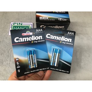 Vỉ 2 pin đũa AAA Camelion Digi Alkaline 1.5V AM4 LR03-BP2DG