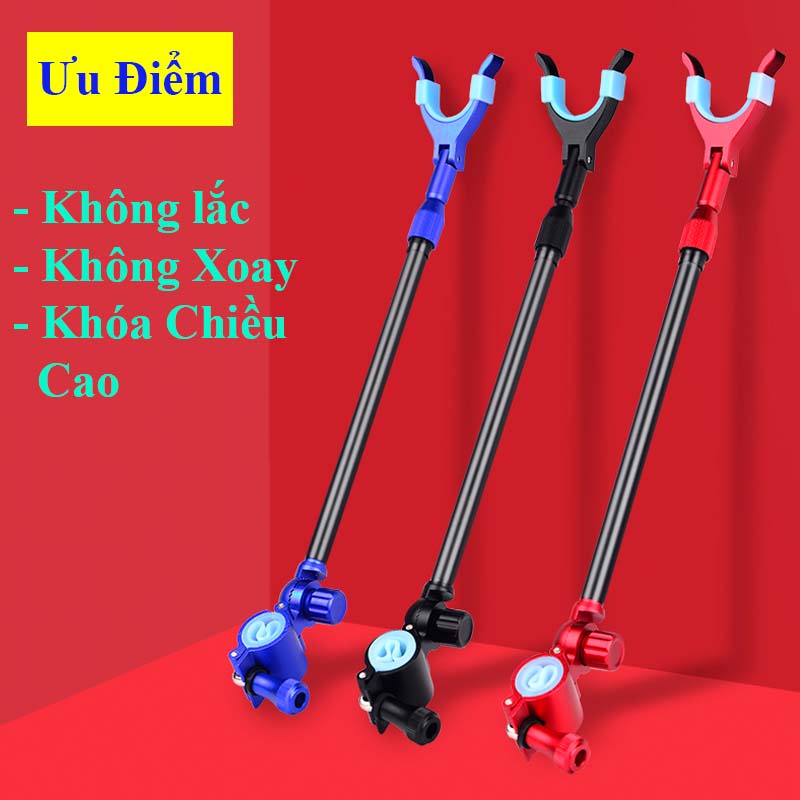 Ngoe Chống Cần Câu Đài, Câu Đơn Cao Cấp Siêu Bền LK-8