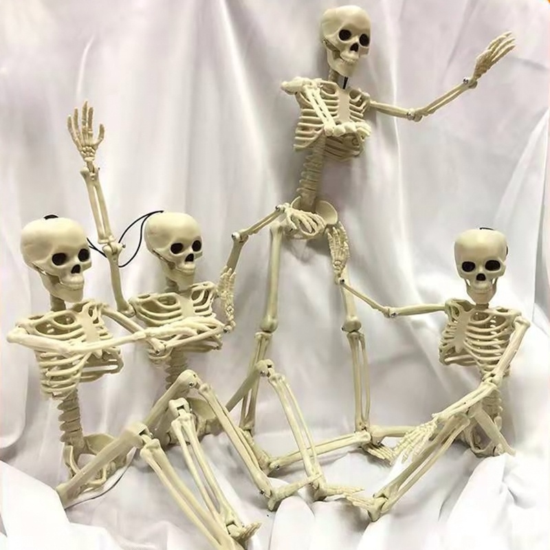 Đồ trang trí Bộ Xương Người Sống Động Treo Trang Trí Tiệc Halloween