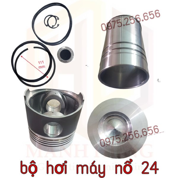 Bộ Hơi máy Nổ 24 S1115 Minh Full phụ tùng máy nổ phụ tùng Hùng Lỳ