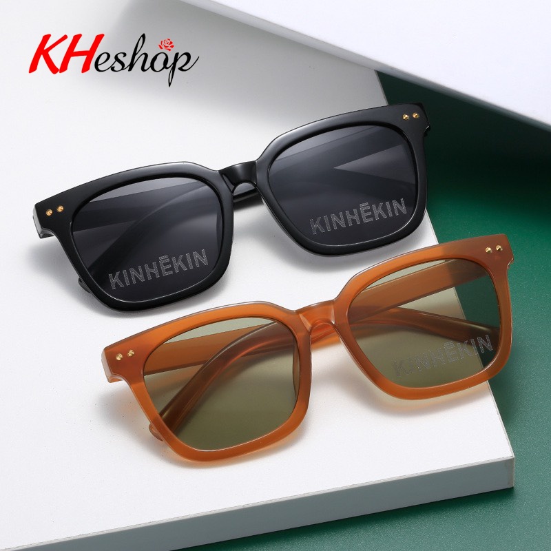 Kính KIMHEKIN thời trang, IN CHỮ hot trên TikTok có LOGO mã Y808