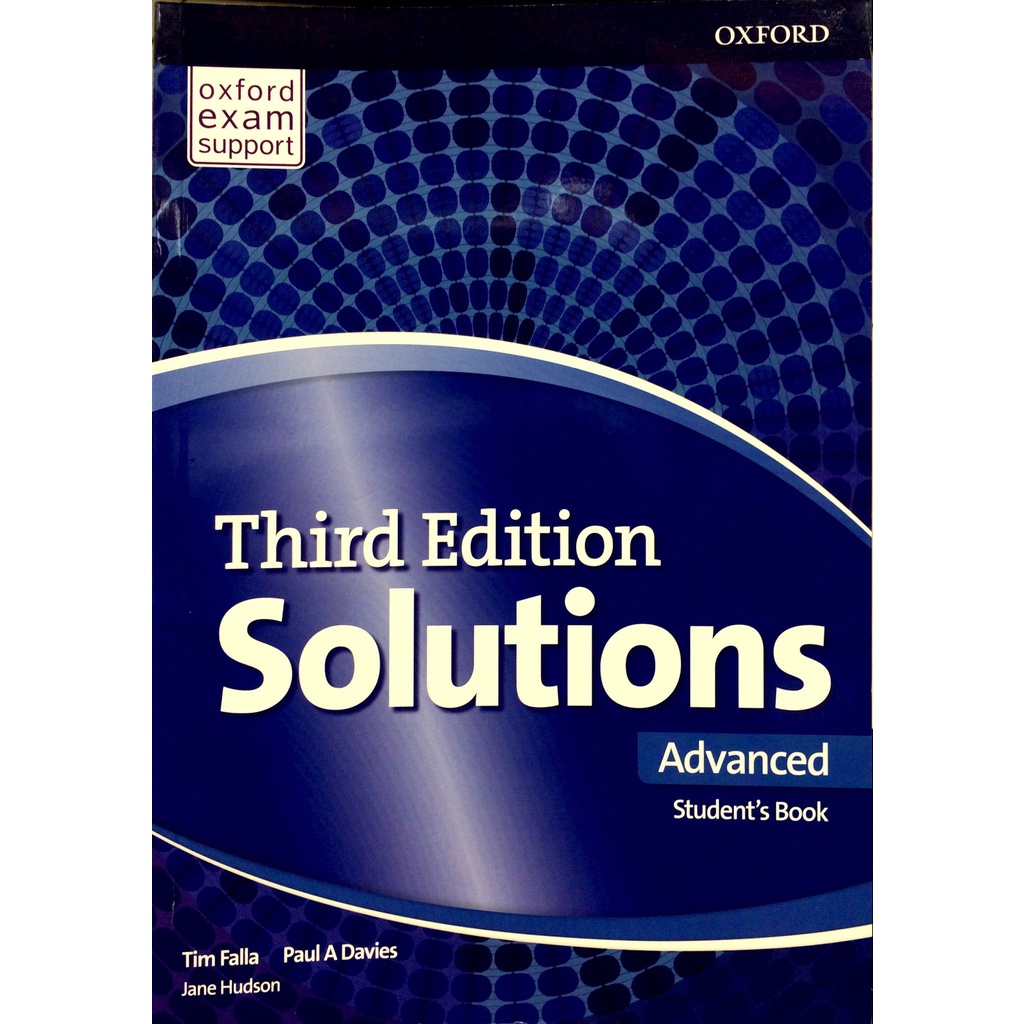 Sách - Solutions: Advanced: Student's Book 3rd Edition