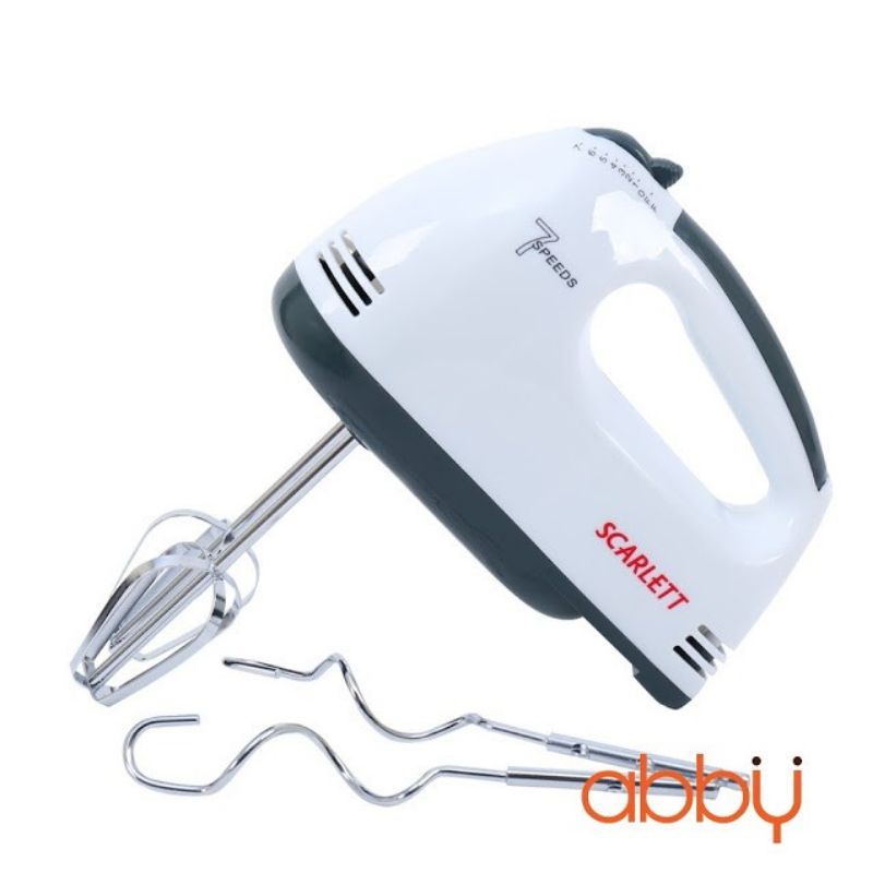 Máy Đánh Trứng Cầm Tay Scarlett 07 Tốc Độ 180W Loại Cao Cấp 2020