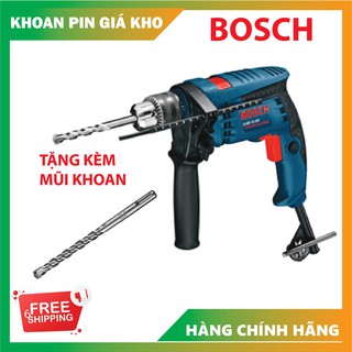 [TẶNG KÈM MŨI KHOAN] MÁY KHOAN TƯỜNG, SẮT, GỖ BOSCH GSB 13RE