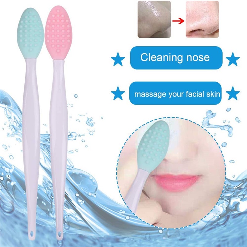Cọ Silicone Rửa Mặt Làm Sạch Mụn Đầu Đen Và Lỗ Chân Lông