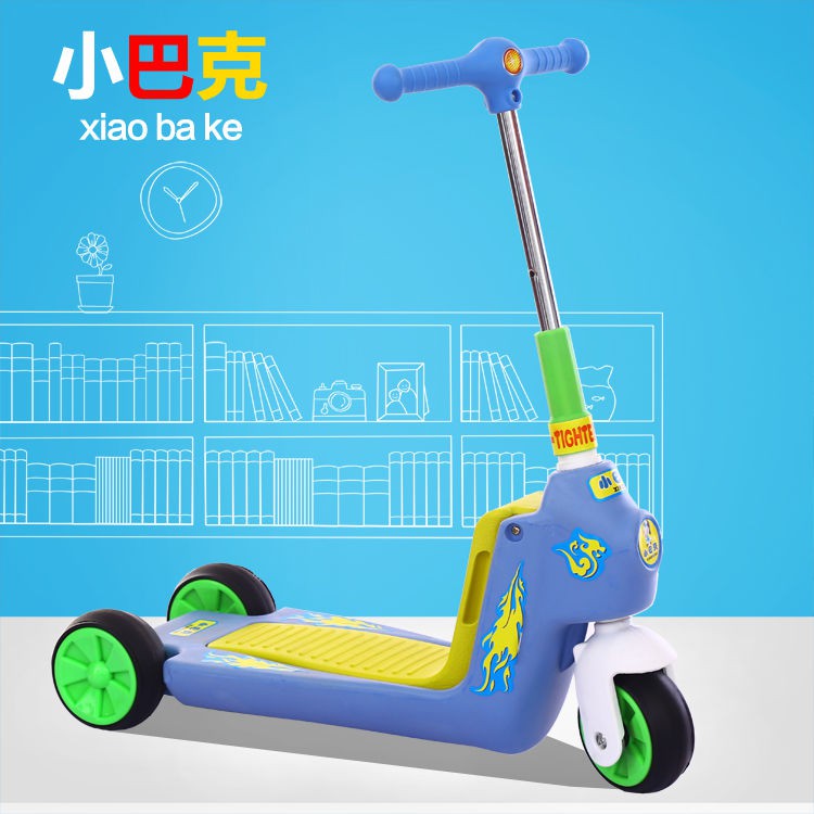 bán trước mới năm 2021Xe ba bánh scooter trẻ em mới có thể ngồi và cưỡi trên trượt, thăng bằng em, trượt băng, đồ