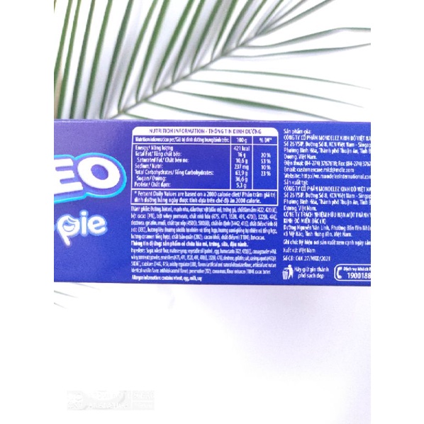 Bánh Oreo Socola pie nhân dẻo Marshmallow hộp 360g