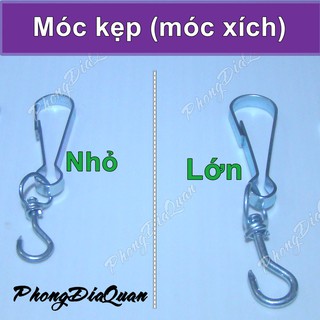 Móc kẹp (móc xích), có đinh xoay