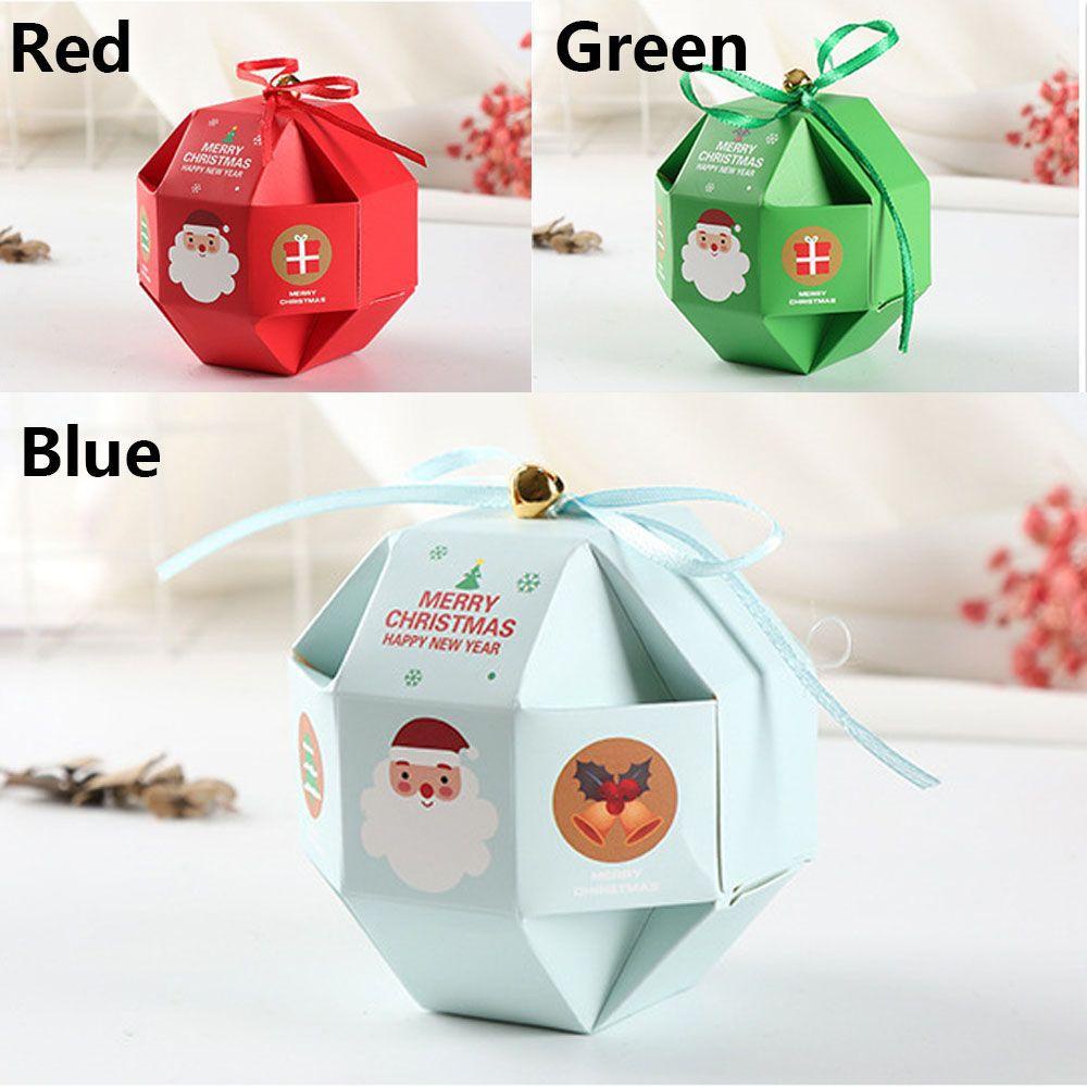 CHOOKEY 10 Hộp Giấy Đựng Kẹo Trang Trí Cây Thông Giáng Sinh